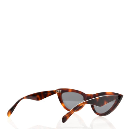 Celine Acetate Cat Eye Sunglasses CL4019IN Tortoise 4 of 7