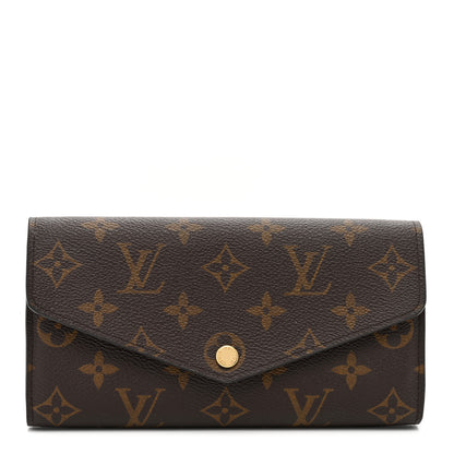 Louis Vuitton Monogram Sarah Wallet NM Fuchsia 1 of 8