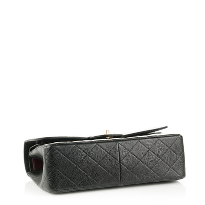 Chanel Caviar Quilted Jumbo Double Flap Black 5 of 9