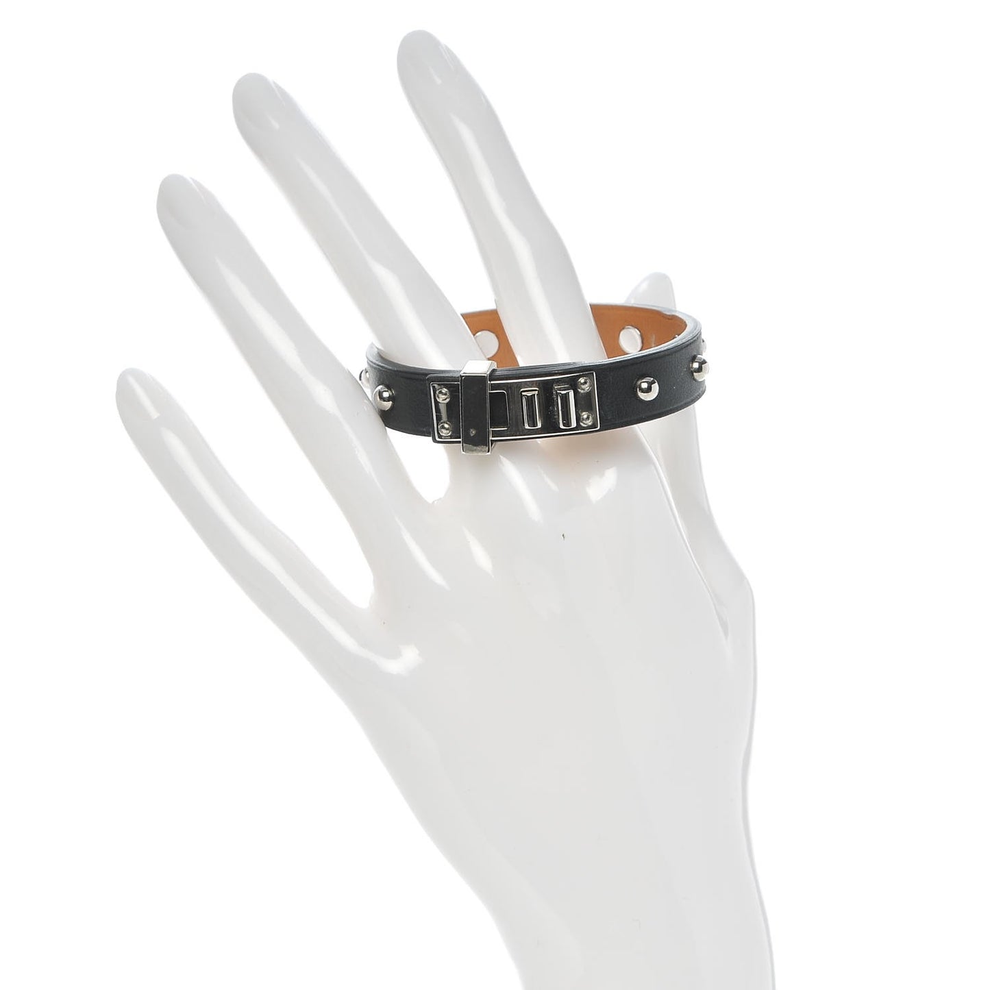 Swift Mini Dog Clous Ronds Bracelet T2 Black