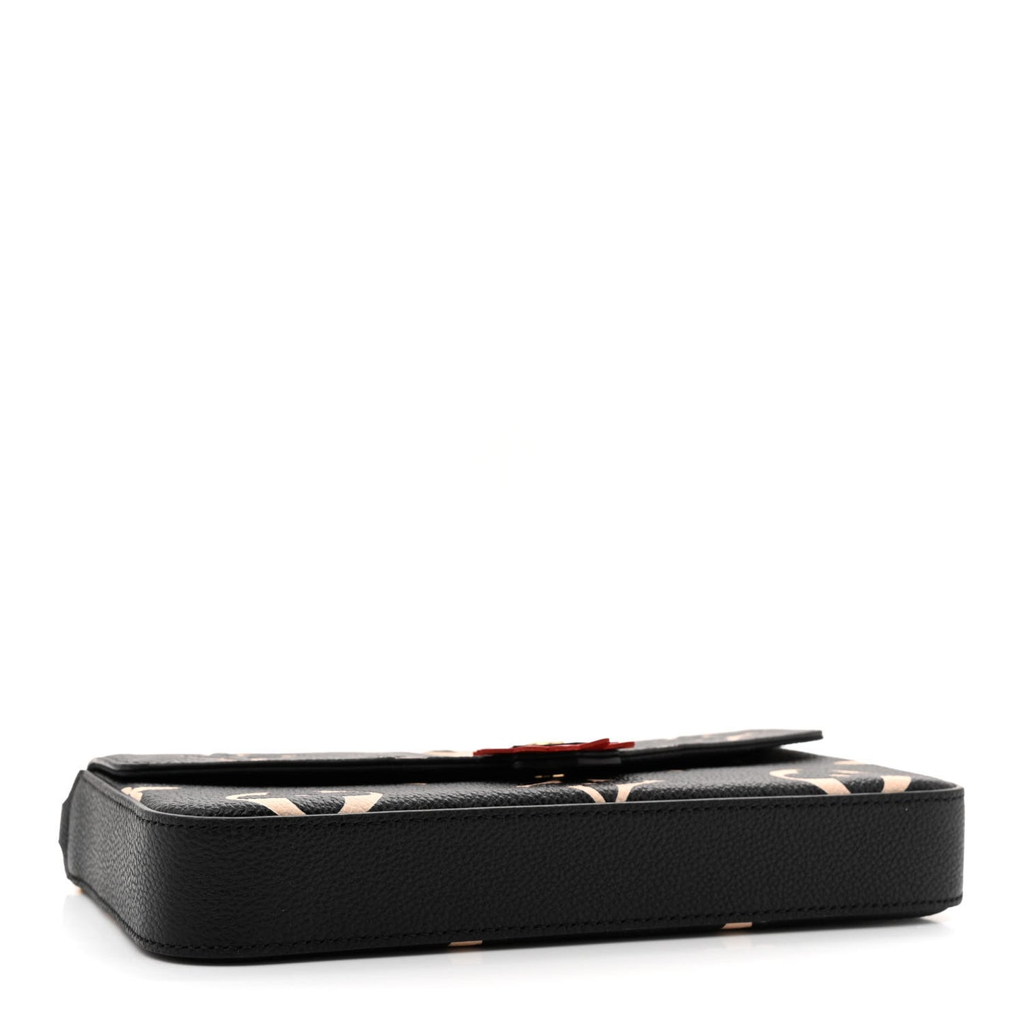Empreinte Monogram Giant Crafty Pochette Felicie Black Creme