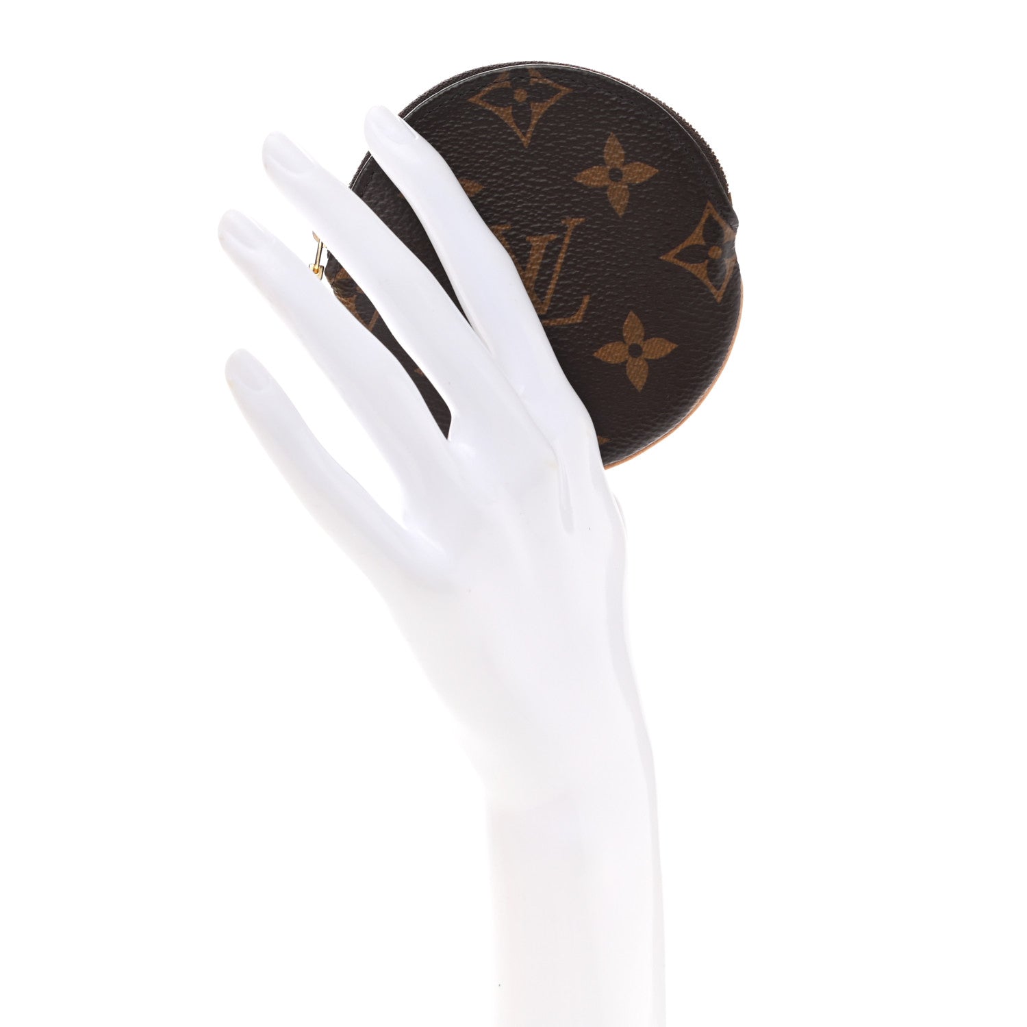 Louis Vuitton Monogram Round Coin Purse 2 of 7