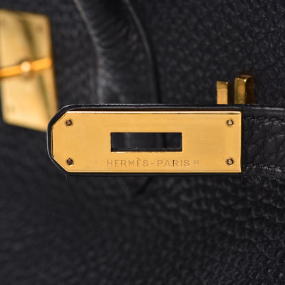 Hermes Fjord Birkin 35 Black 7 of 48