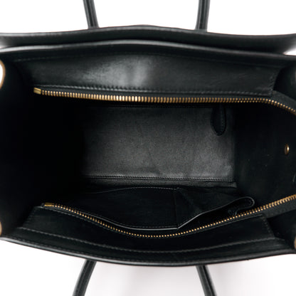 Celine Smooth Calfskin Nubuck Micro Tri-Color Luggage Rust 5 of 11