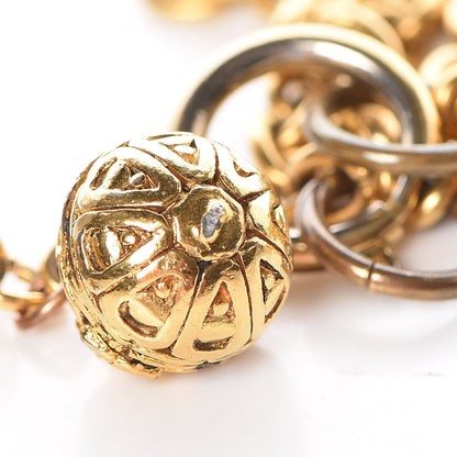 Chanel CC Medallion Multi Strand Long Necklace in Gold 6 of 7