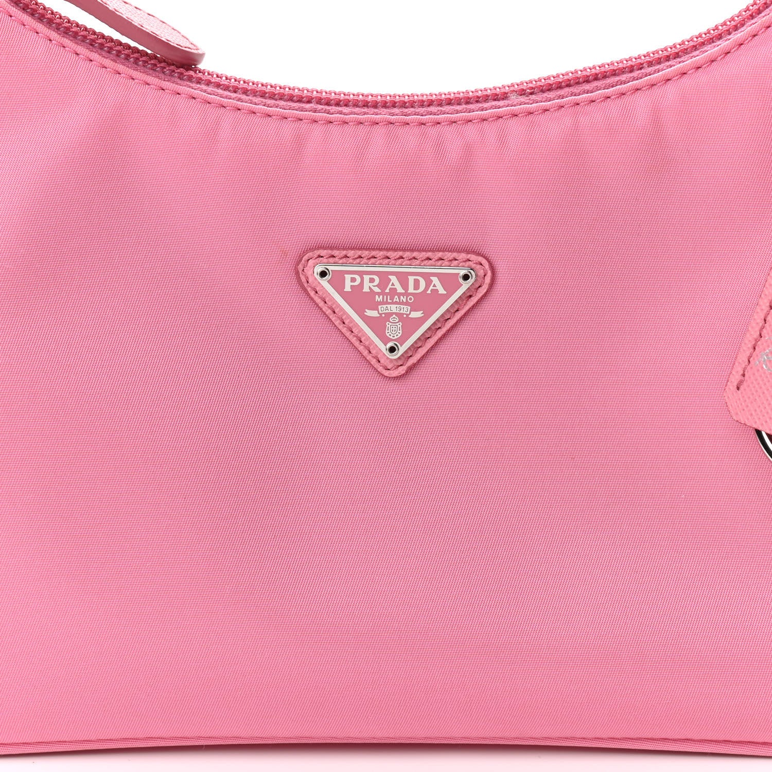 Prada Tessuto Nylon Mini Re-Edition 2000 Bag Begonia 8 of 10