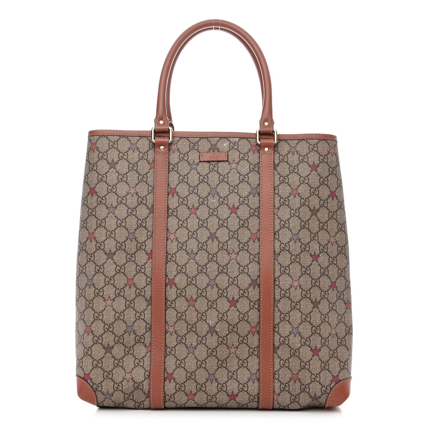 GG Plus Monogram Stars Joy Vertical Tote