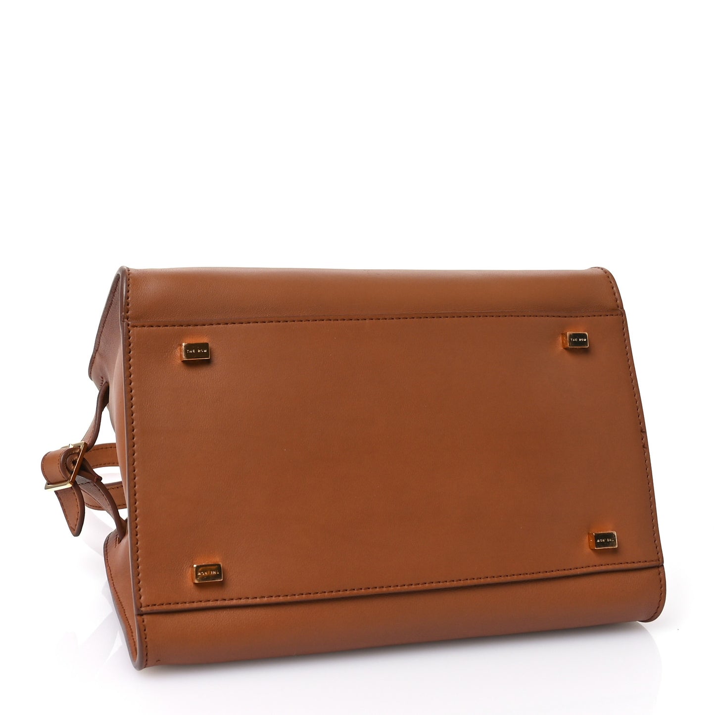 Polished Saddle Calfskin Soft Margaux 10 Bag Cuir