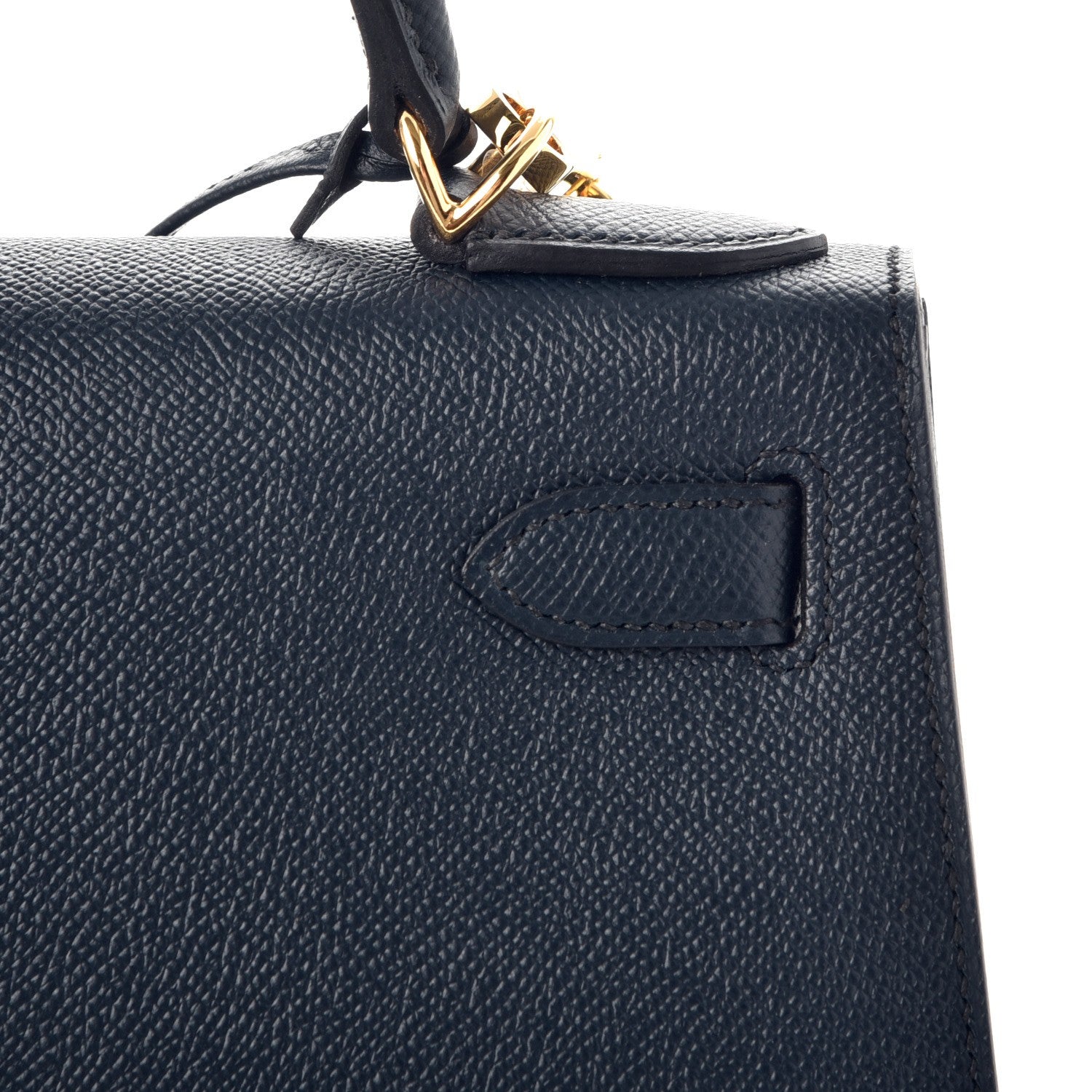Hermes Epsom Kelly Sellier 28 Bleu Indigo 10 of 41