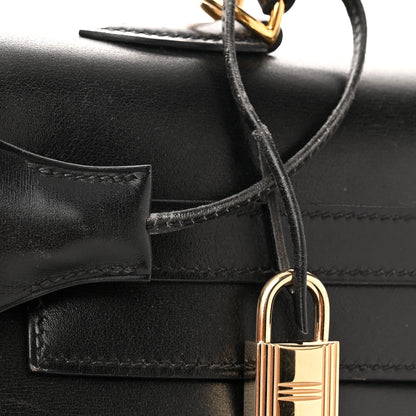 Hermes Box Kelly Sellier 35 Black 12 of 19