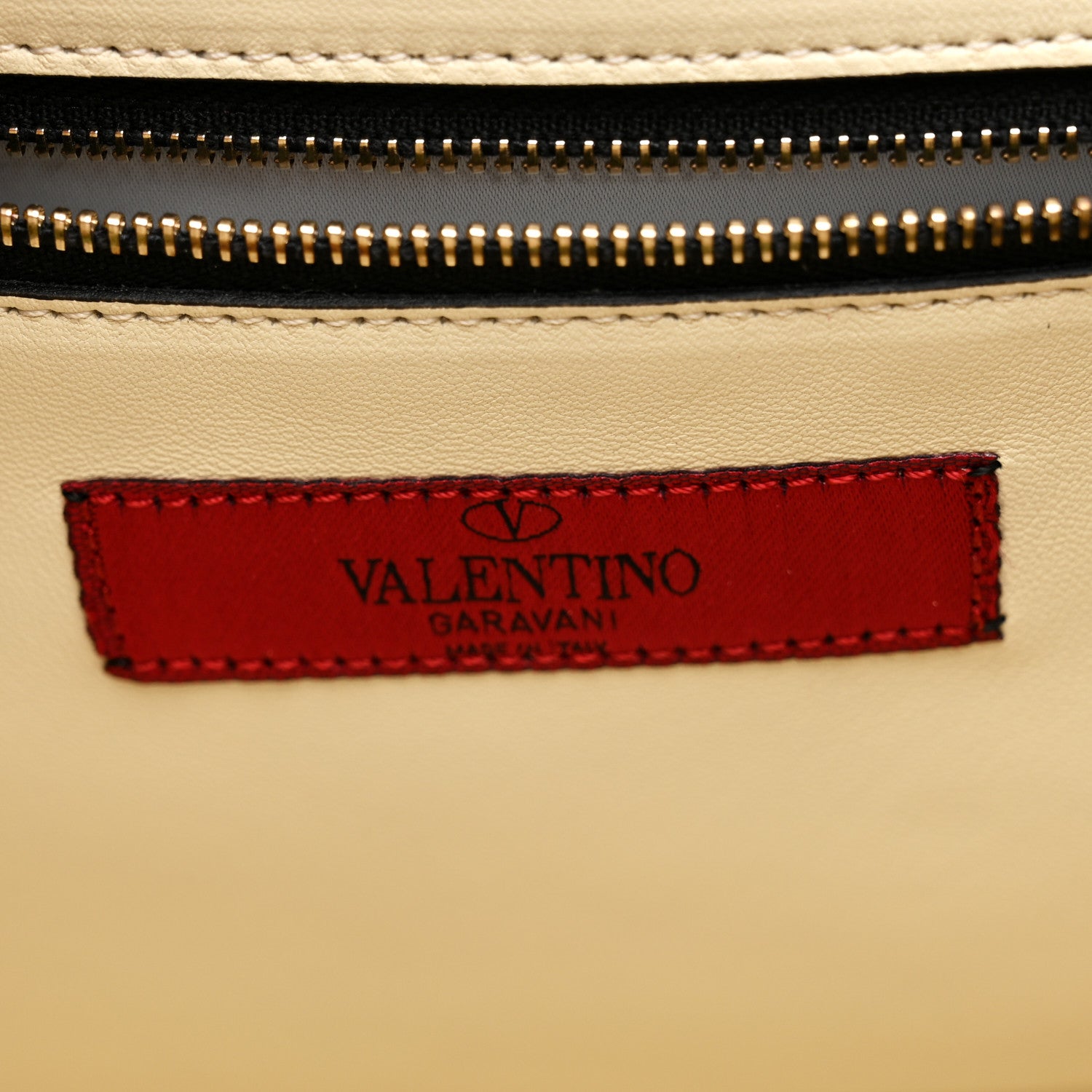 Valentino Garavani Calfskin Floral Print Mime Single Handle Bag Green 6 of 10