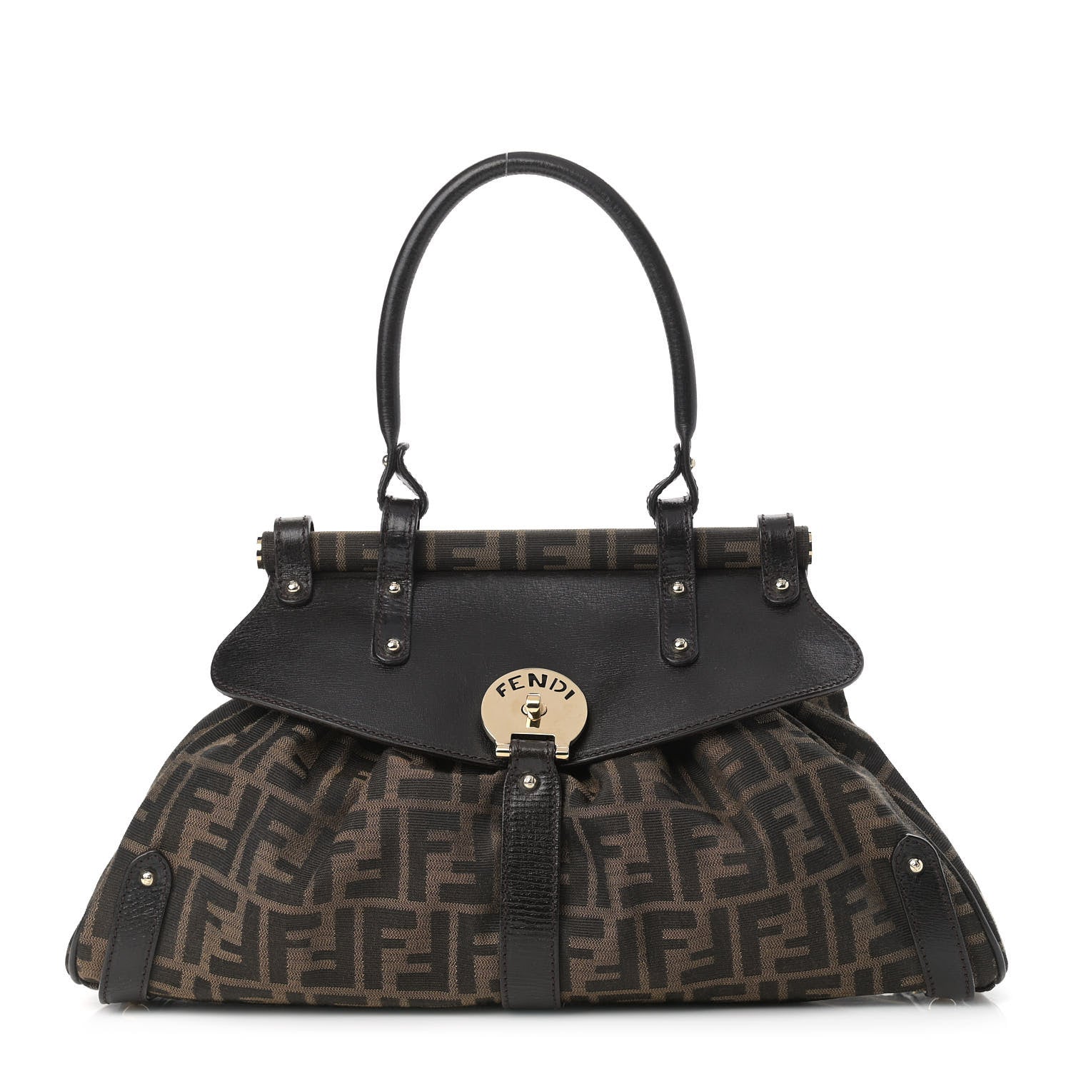 Fendi Zucca Medium Magic Bag Tobacco 1 of 10