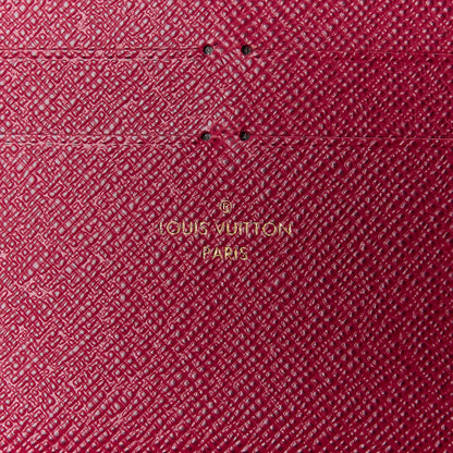Louis Vuitton Monogram Pochette Felicie Chain Wallet Fuchsia 9 of 14