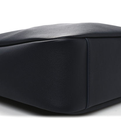 Saint Laurent Supple Calfskin Large Le 5 A 7 Soft Hobo Bleu Abysse 9 of 10