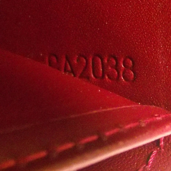 Louis Vuitton Vernis Zippy Wallet Pomme D'Amour 8 of 8