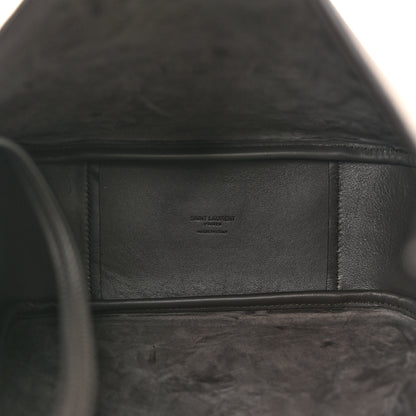 Saint Laurent Suede Small Le 5 A 7 Soft Hobo Urban Grey 6 of 13