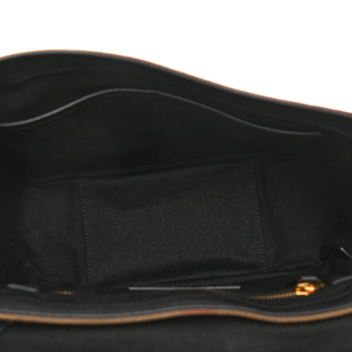 Canvas Mega Check Small Baildon Messenger Bag Black