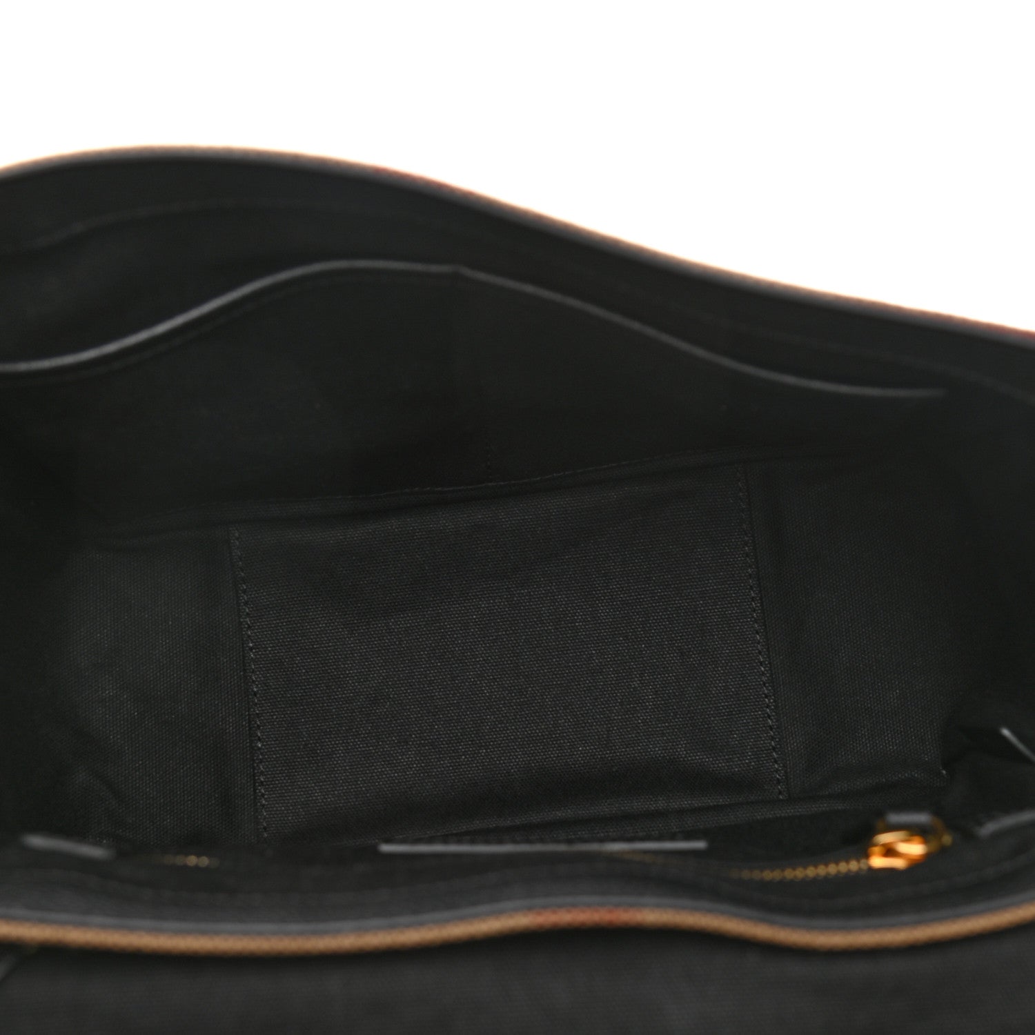 Burberry Canvas Mega Check Small Baildon Messenger Bag Black 5 of 10
