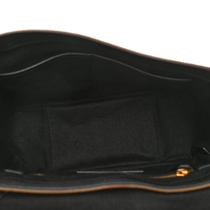 Burberry Canvas Mega Check Small Baildon Messenger Bag Black 5 of 10