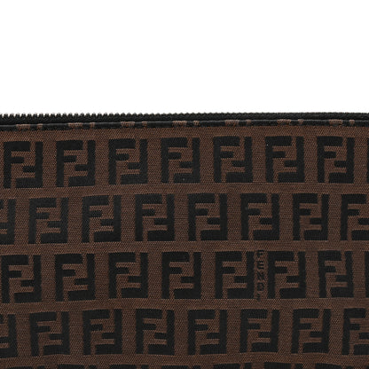 Fendi Zucchino Pochette Tobacco Moro 8 of 10