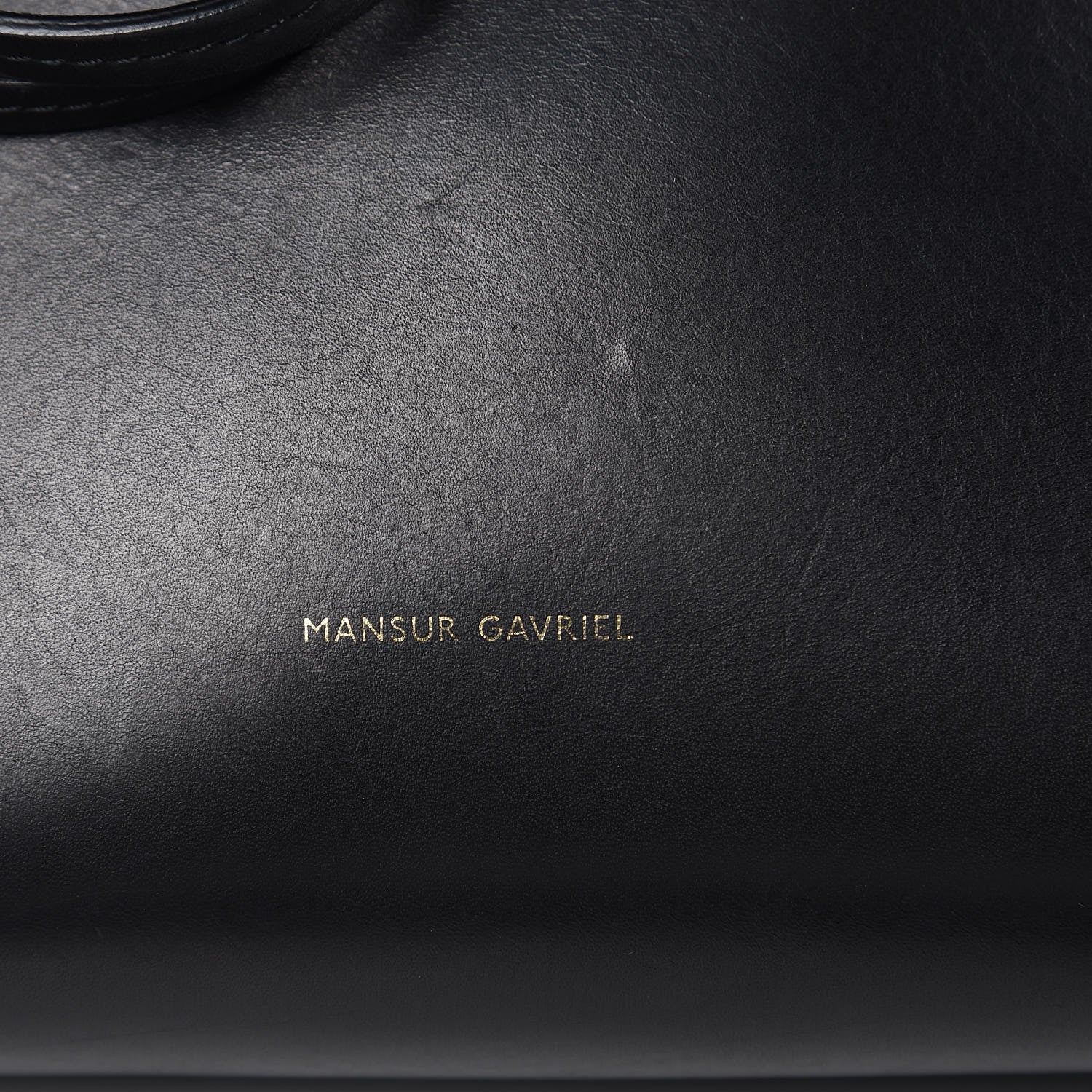 Mansur Gavriel Calfskin Mini Lady Bag Black Flamma 6 of 15