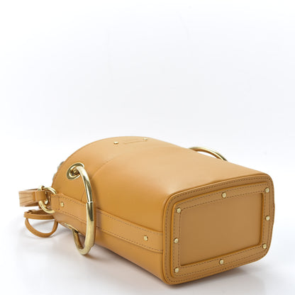 Chloe Smooth Calfskin Mini Roy Bucket Bag Burning Camel 3 of 9