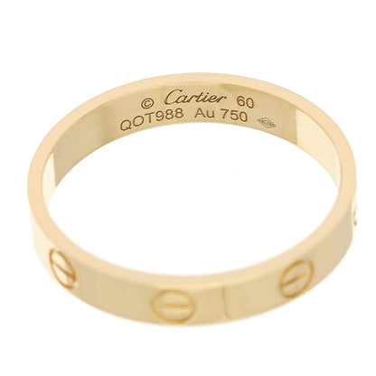 Cartier 18K Yellow Gold 3.5mm LOVE Wedding Band Ring 60 9.25 4 of 5