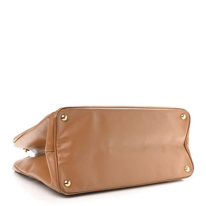 Prada Saffiano Lux Large Tote Caramel 4 of 20