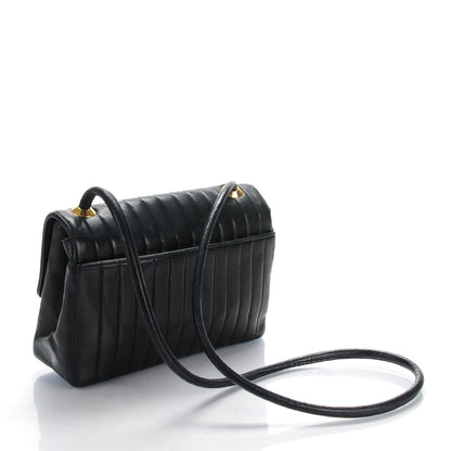 Chanel Lambskin Vertical Quilt Small Flap Black 3 of 9