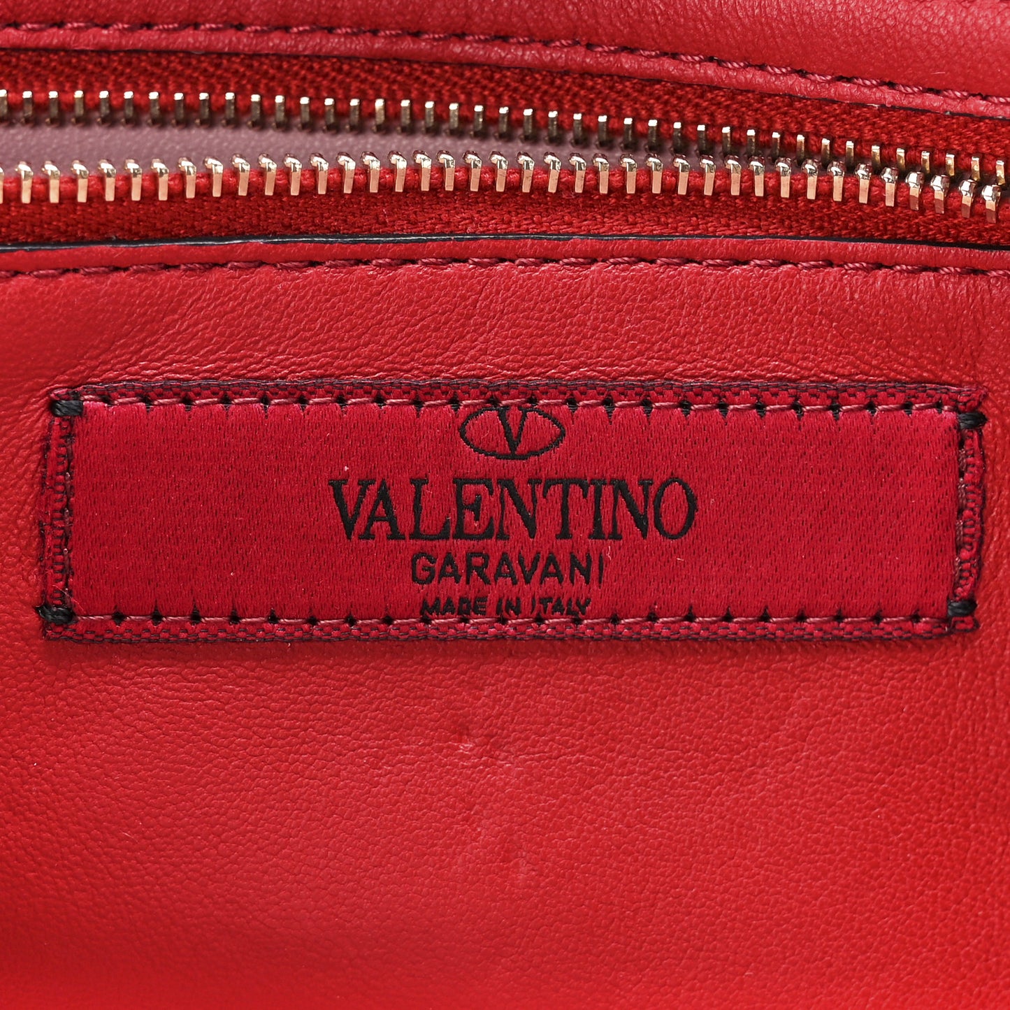 Suede Rockstud Spike Wallet on Chain Loto