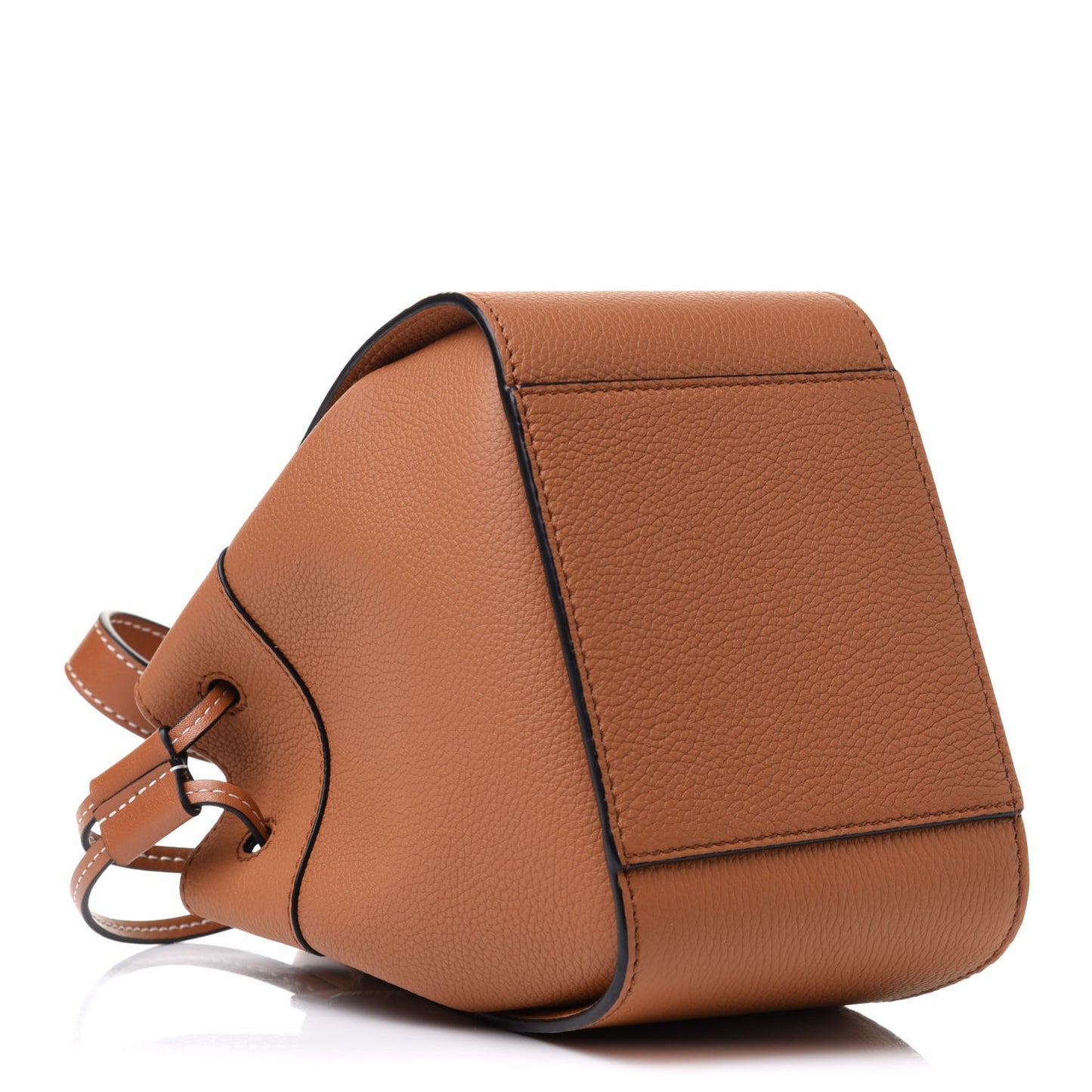 Calfskin Mini Hammock Shoulder Bag Light Caramel