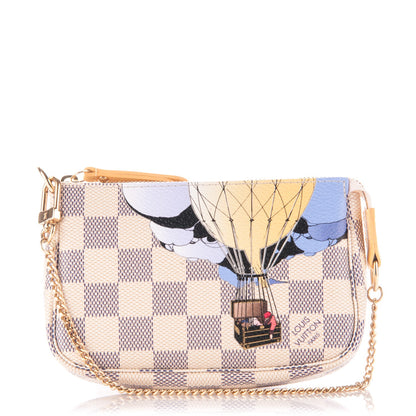 Louis Vuitton Damier Azur Illustre Mini Pochette Accessories 1 of 7