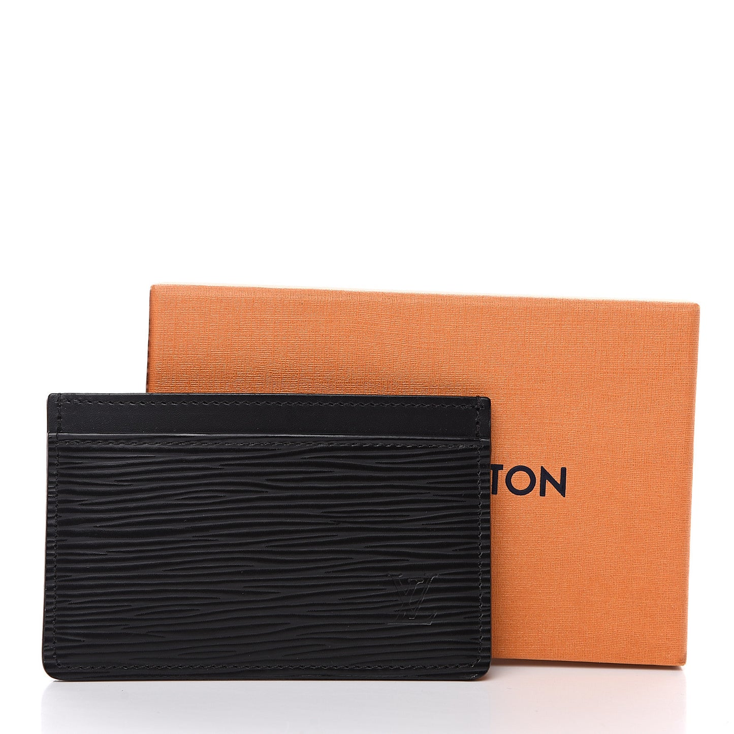 Epi Card Holder Black