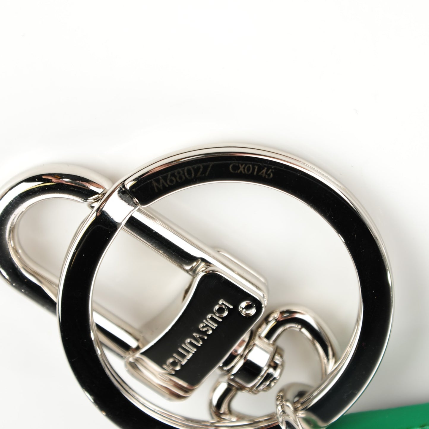Damier Graphite Illustre V Key Holder Green