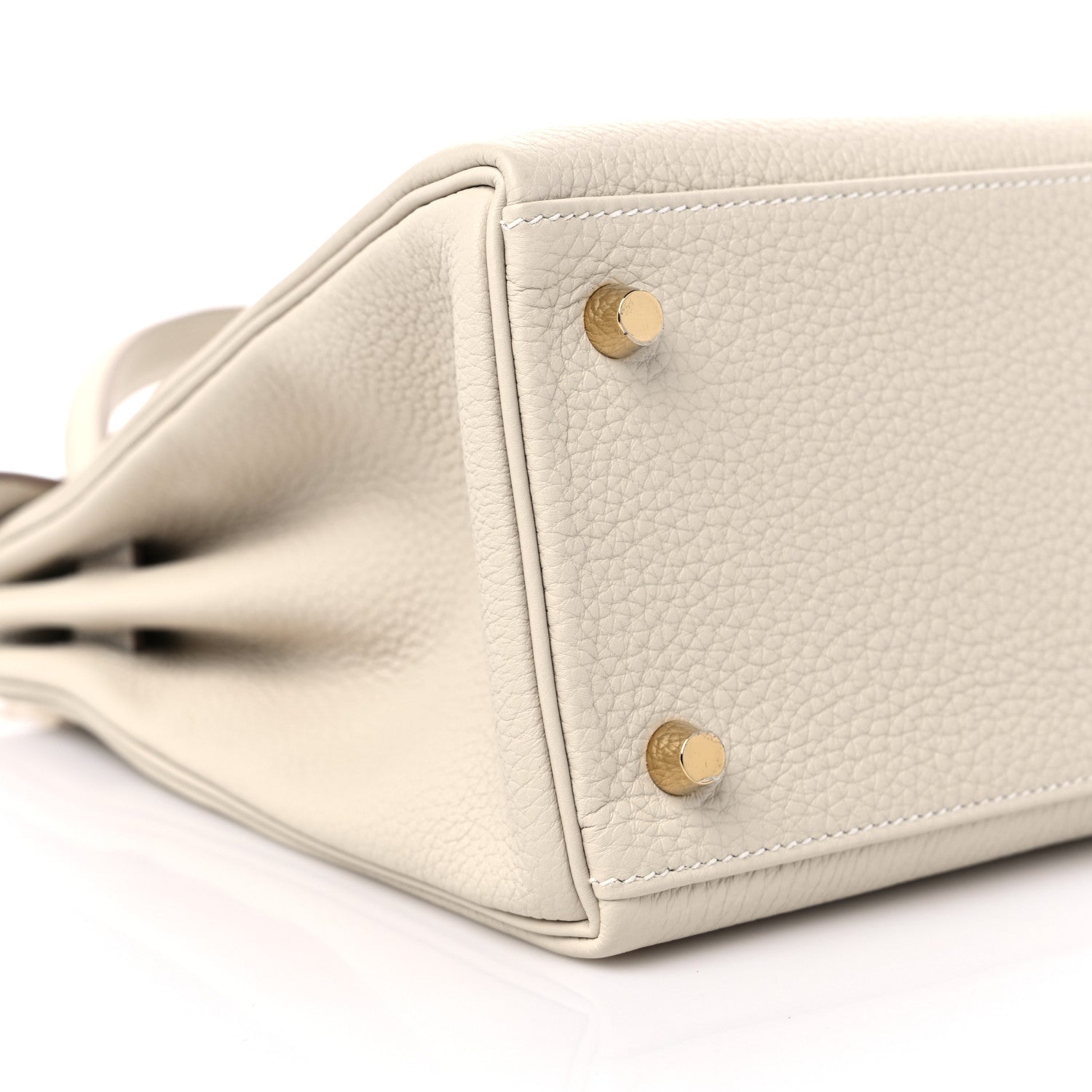 Hermes Togo Kelly Retourne 28 Craie 8 of 10