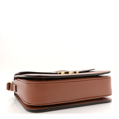 Celine Triomphe Canvas Calfskin Medium Triomphe Bag Tan 4 of 10