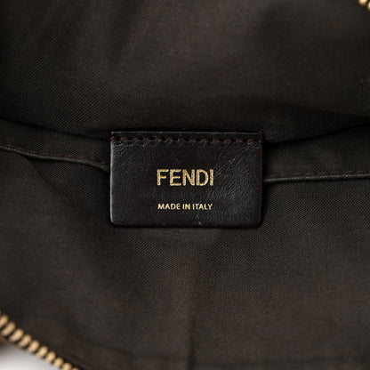 Fendi Zucca Vitello Elite Small Boston Tobacco Yellow 6 of 18