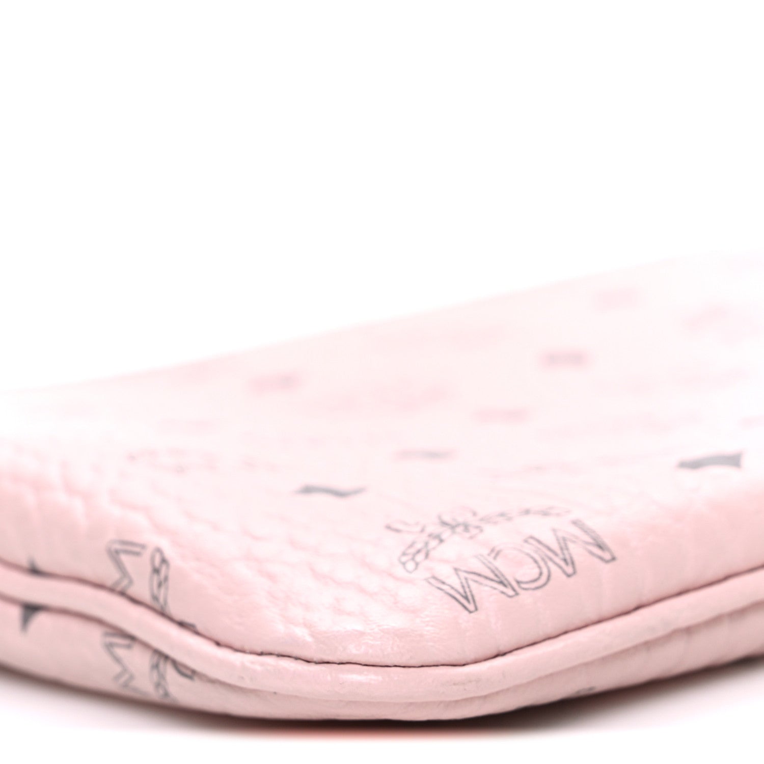 MCM Visetos Medium Crossbody Pouch Soft Pink 9 of 10