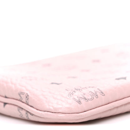 MCM Visetos Medium Crossbody Pouch Soft Pink 9 of 10