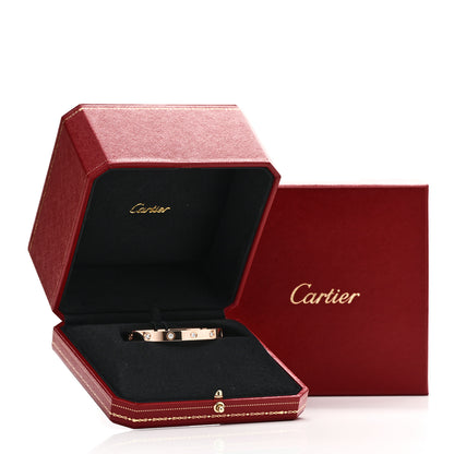 Cartier 18K Pink Gold 10 Diamond LOVE Bracelet 16 8 of 8