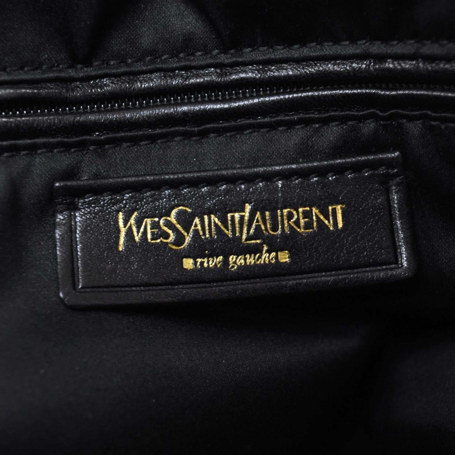 Saint Laurent Patent Croc Muse Black 7 of 8