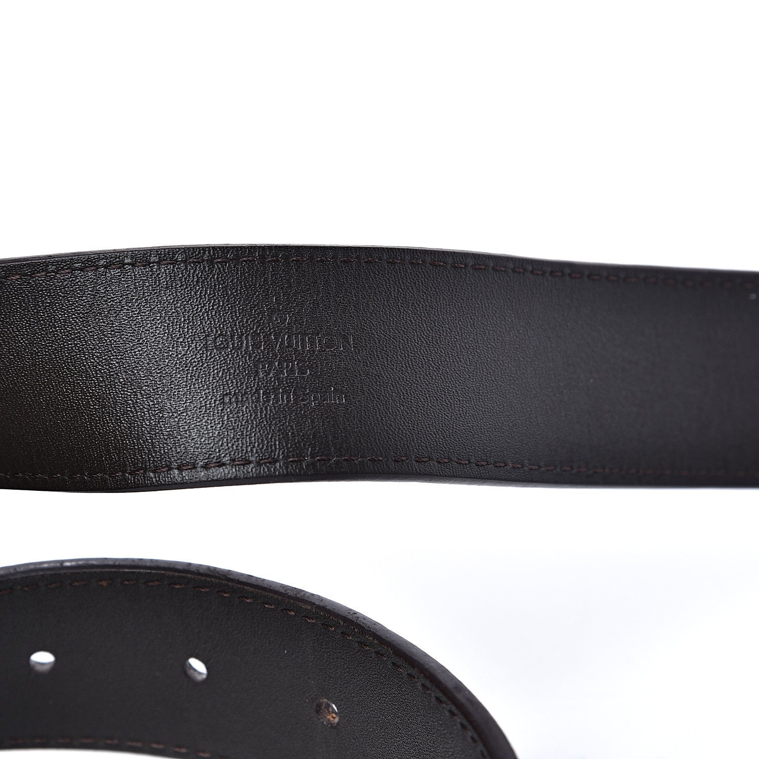 Louis Vuitton Taiga 35mm LV Initiales Belt 90 36 Glacier 4 of 4