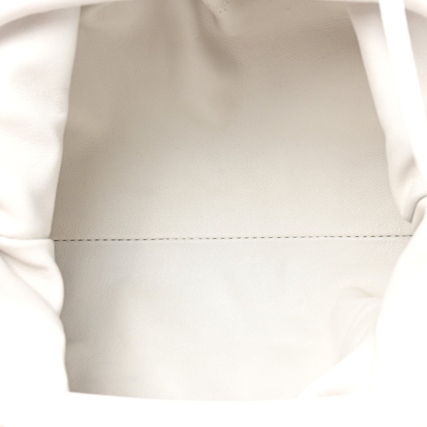 Butter Calfskin The Mini Pouch Chalk