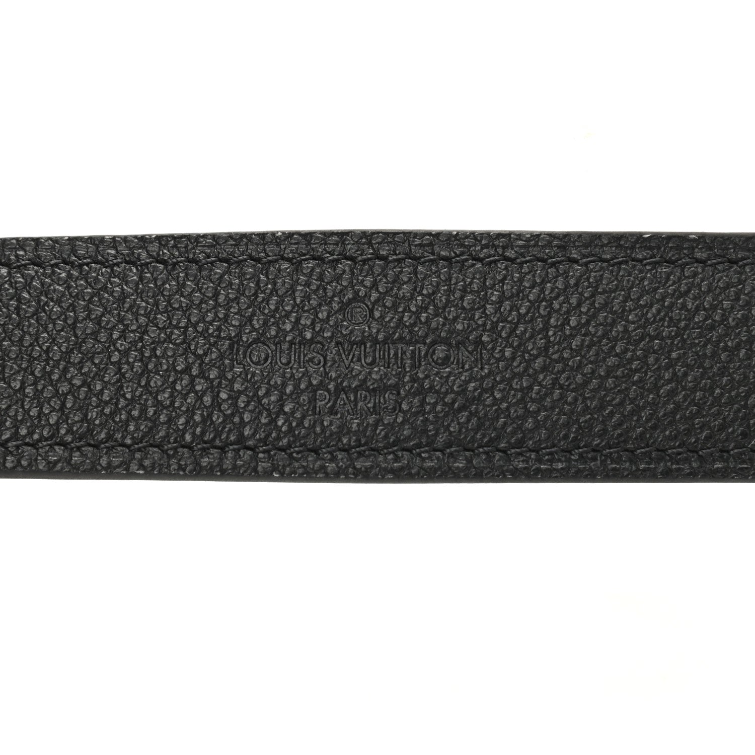 Louis Vuitton Calfskin Montaigne Shoulder Strap Black 3 of 5