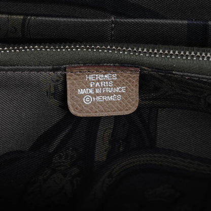 Hermes Epsom Silk'in Wallet Etoupe 6 of 7