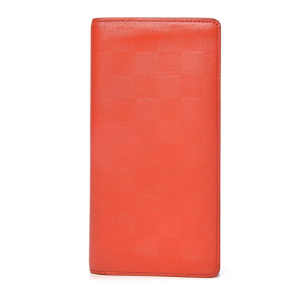 Louis Vuitton Damier Infini Brazza Wallet Magma 1 of 8