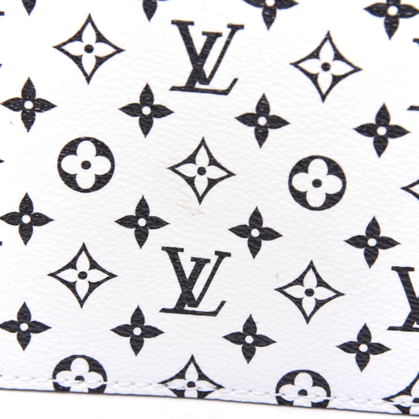 Monogram Giant Neverfull MM GM Pochette White