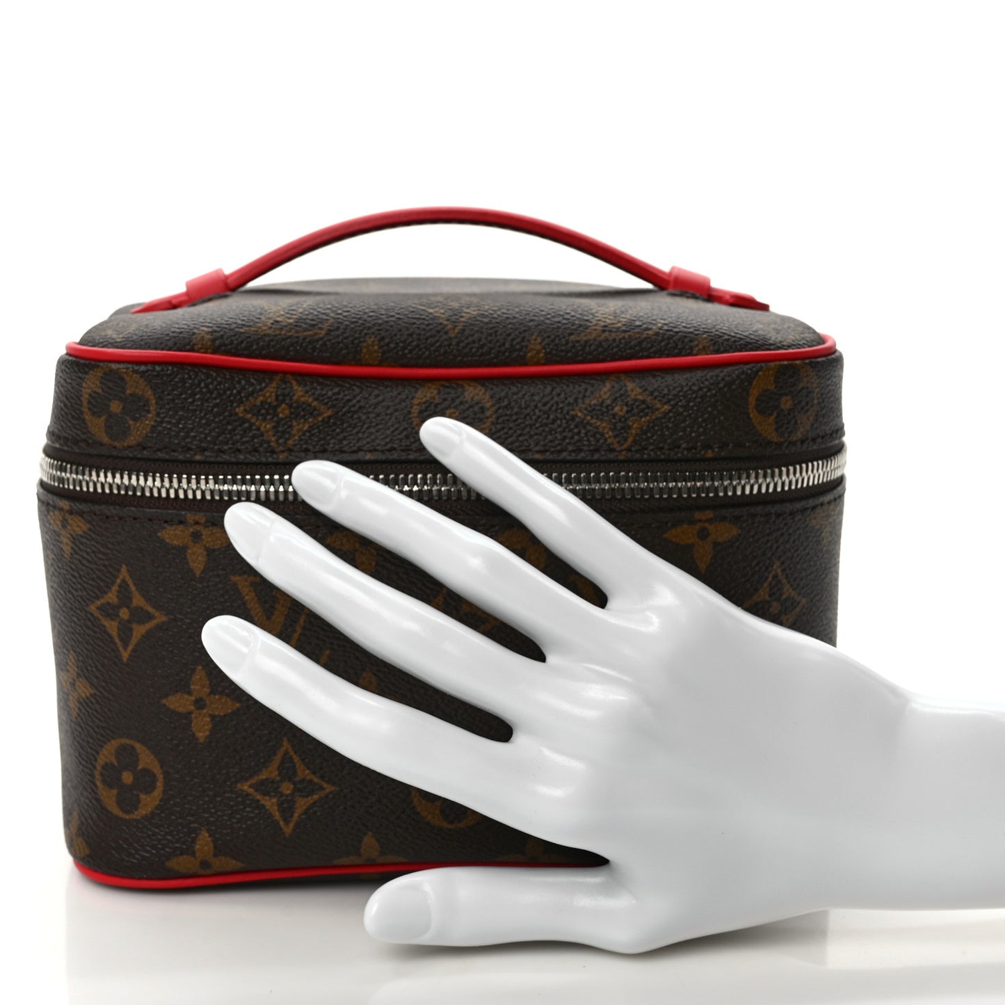 Monogram Macassar Nice Mini Rouge