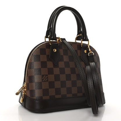 Louis Vuitton Damier Ebene Alma BB 3 of 8
