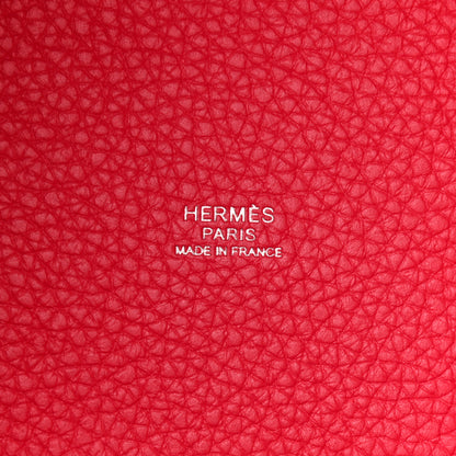 Hermes Taurillon Clemence Picotin Lock 18 PM Rose Extreme 6 of 11